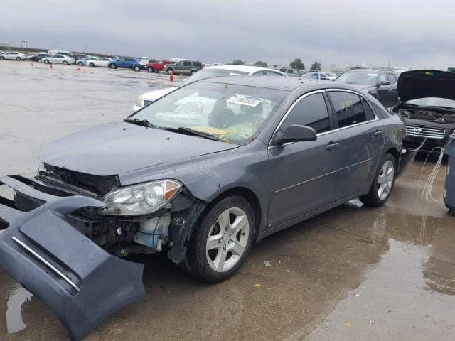 1G1ZG57B79F111364 - 2009 CHEVROLET MALIBU LS GRAY photo 2