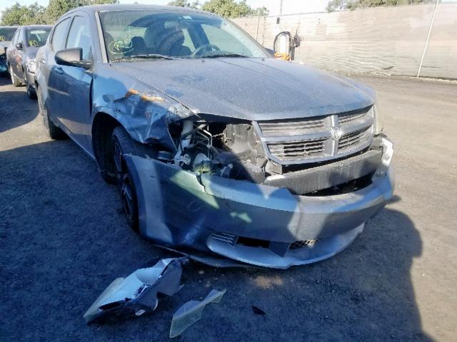 1B3LC46B59N528476 - 2009 DODGE AVENGER SE GRAY photo 1