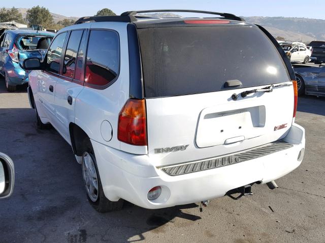 1GKDT13S242109862 - 2004 GMC ENVOY WHITE photo 3