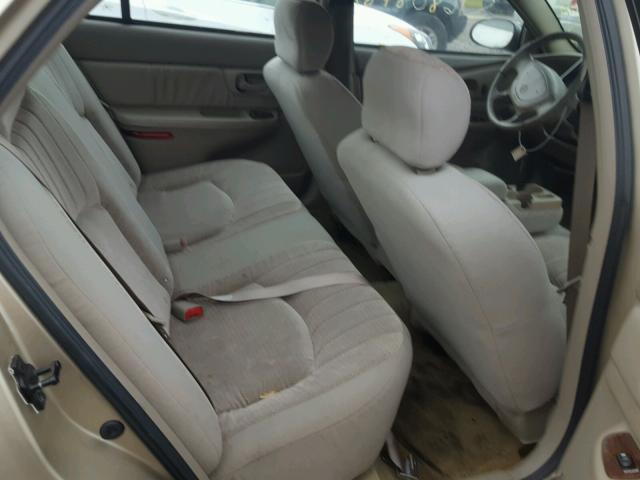 2G4WS52J441206516 - 2004 BUICK CENTURY CU BEIGE photo 6