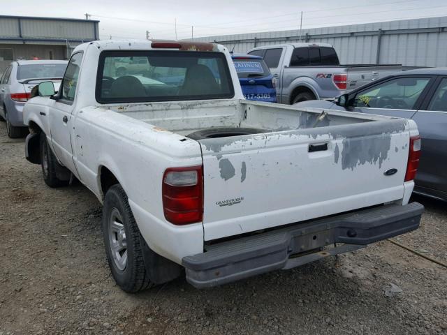 1FTYR10C81TA10963 - 2001 FORD RANGER WHITE photo 3