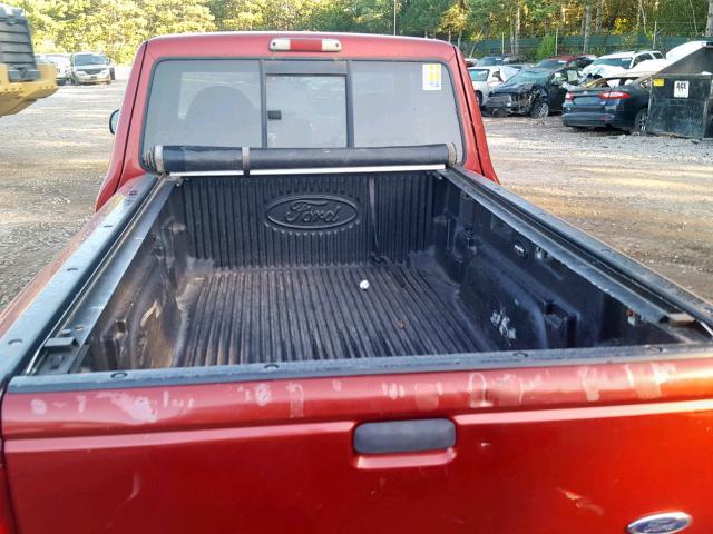 1FTZR15E31PA90907 - 2001 FORD RANGER SUP RED photo 6