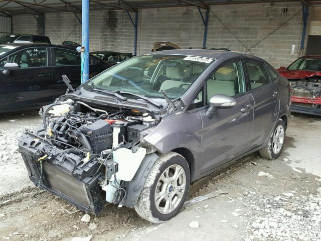 3FADP4BJ5EM215877 - 2014 FORD FIESTA SE GRAY photo 2