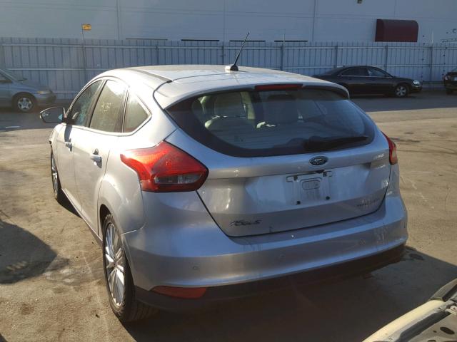 1FADP3N2XFL334767 - 2015 FORD FOCUS TITA SILVER photo 3