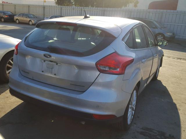 1FADP3N2XFL334767 - 2015 FORD FOCUS TITA SILVER photo 4