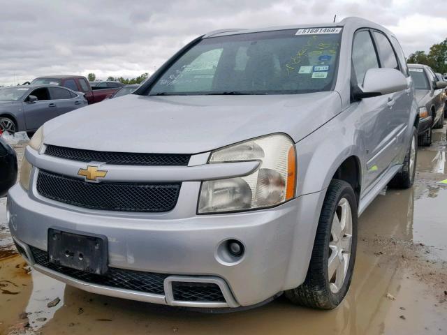 2CNDL937596213046 - 2009 CHEVROLET EQUINOX SP SILVER photo 2