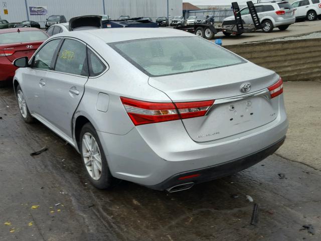 4T1BK1EBXDU056024 - 2013 TOYOTA AVALON BAS SILVER photo 3