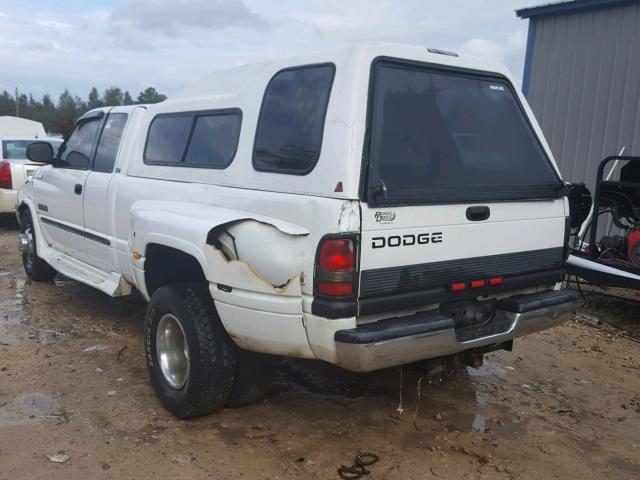 1B7MC33641J283914 - 2001 DODGE RAM 3500 WHITE photo 3