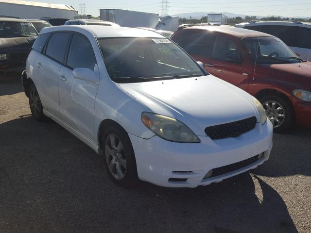 2T1KR32E13C087863 - 2003 TOYOTA MATRIX XR WHITE photo 1