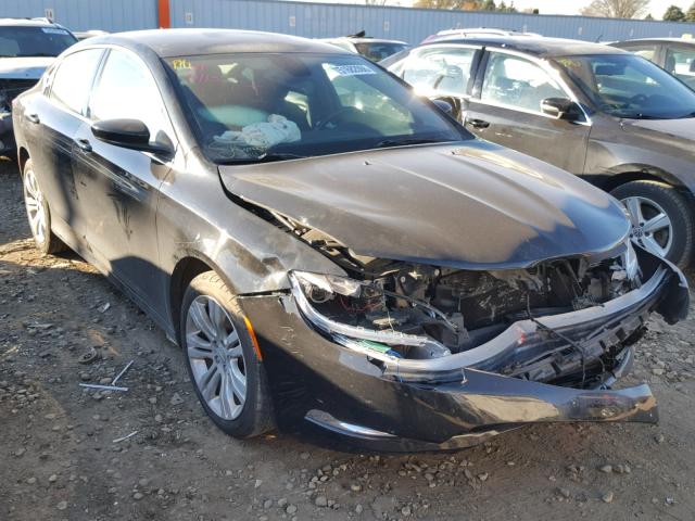 1C3CCCAB8FN754740 - 2015 CHRYSLER 200 LIMITE BLACK photo 1