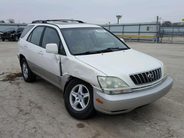 JTJHF10U830302910 - 2003 LEXUS RX 300 WHITE photo 1