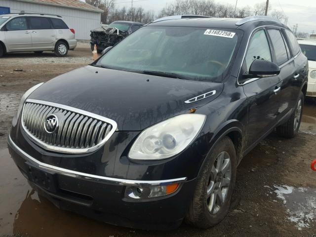 5GAER23708J229432 - 2008 BUICK ENCLAVE CX BLACK photo 2