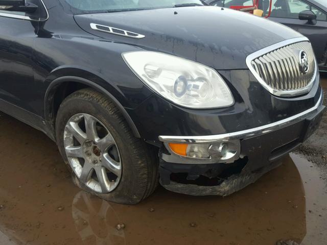 5GAER23708J229432 - 2008 BUICK ENCLAVE CX BLACK photo 9