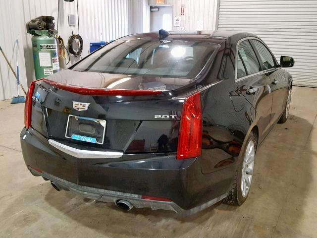 1G6AA5RXXH0163462 - 2017 CADILLAC ATS BLACK photo 4