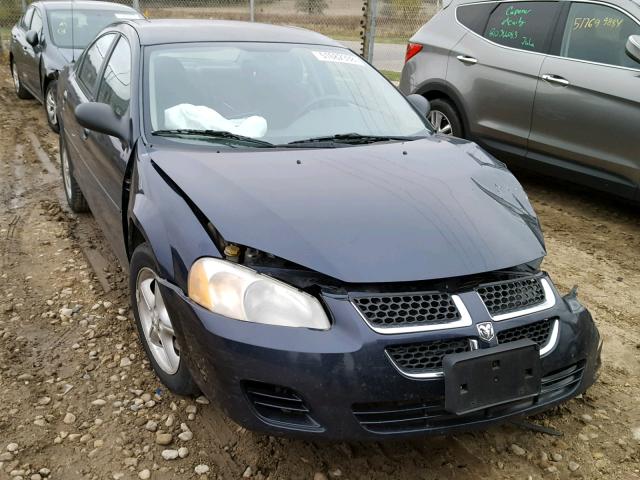 1B3EL46X64N156451 - 2004 DODGE STRATUS SX BLUE photo 1