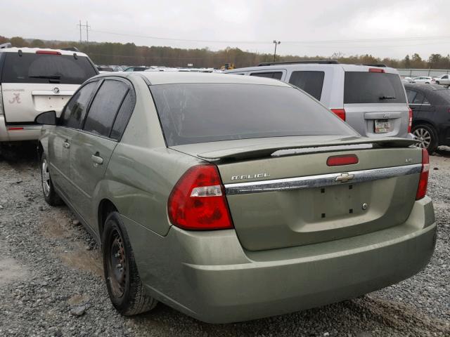 1G1ZS51F36F124134 - 2006 CHEVROLET MALIBU LS მწვანე ფოტო 3
