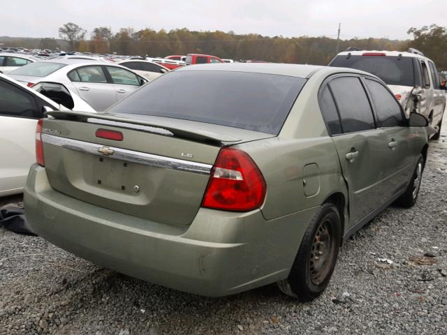 1G1ZS51F36F124134 - 2006 CHEVROLET MALIBU LS მწვანე ფოტო 4