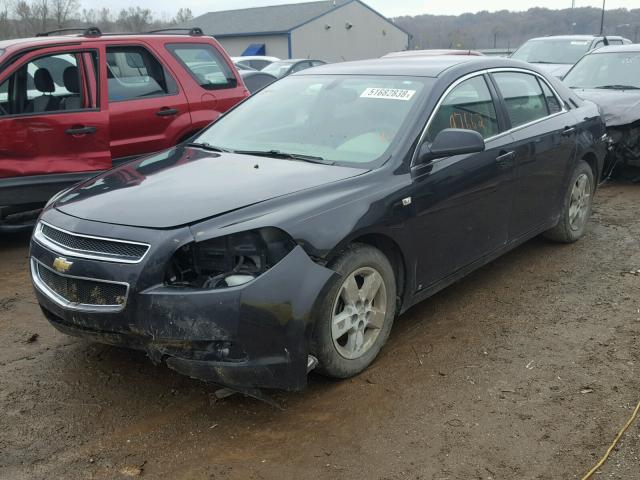 1G1ZG57B084204317 - 2008 CHEVROLET MALIBU LS 黑色 照片 2