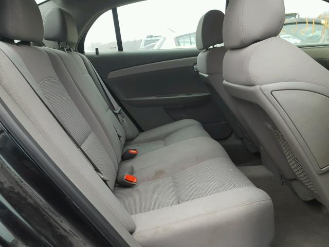 1G1ZG57B084204317 - 2008 CHEVROLET MALIBU LS 黑色 照片 6