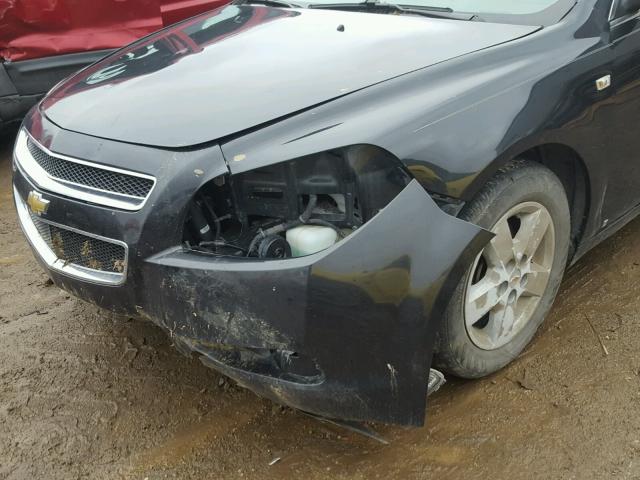 1G1ZG57B084204317 - 2008 CHEVROLET MALIBU LS 黑色 照片 9