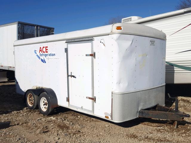 48B500G2511046812 - 2001 UTILITY TRAILER WHITE photo 1