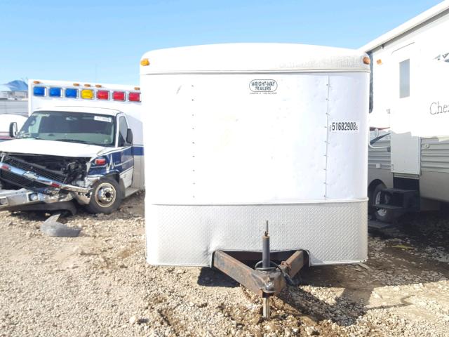 48B500G2511046812 - 2001 UTILITY TRAILER WHITE photo 2