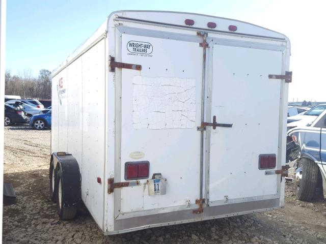 48B500G2511046812 - 2001 UTILITY TRAILER WHITE photo 4