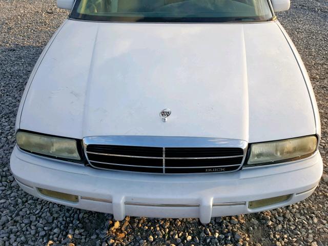 2G4WB52M0T1494706 - 1996 BUICK REGAL CUST WHITE photo 7