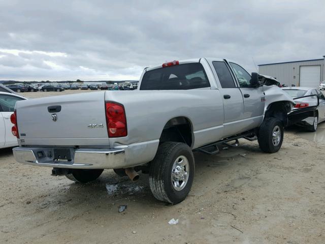 3D7KS28A38G224162 - 2008 DODGE RAM 2500 S ვერცხლისფერი ფოტო 4