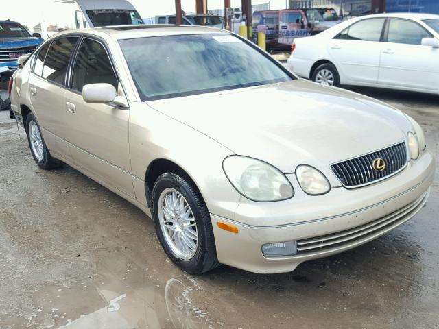 JT8BD69S030183827 - 2003 LEXUS GS 300 GOLD photo 1