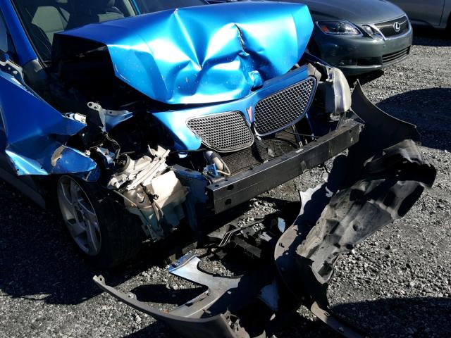 5Y2SL65888Z413230 - 2008 PONTIAC VIBE BLUE photo 9