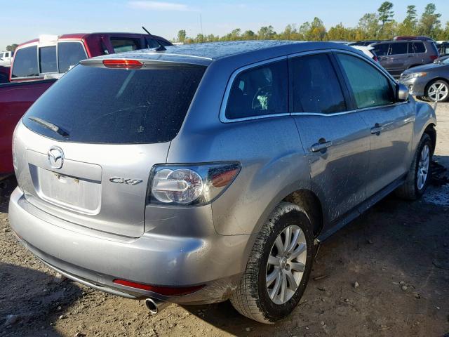 JM3ER2BM7C0414525 - 2012 MAZDA CX-7 GRAY photo 4