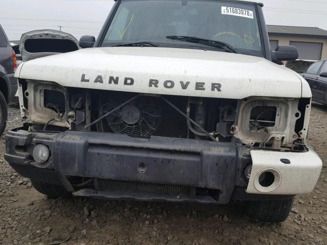 SALTW19454A867443 - 2004 LAND ROVER DISCOVERY WHITE photo 9