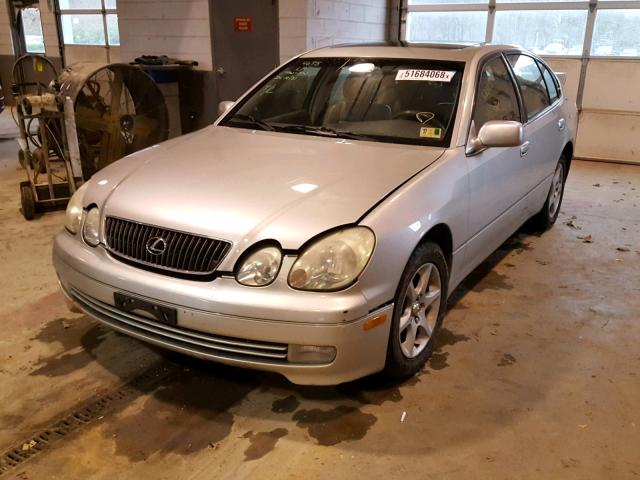 JT8BD69S830179556 - 2003 LEXUS GS 300 SILVER photo 2