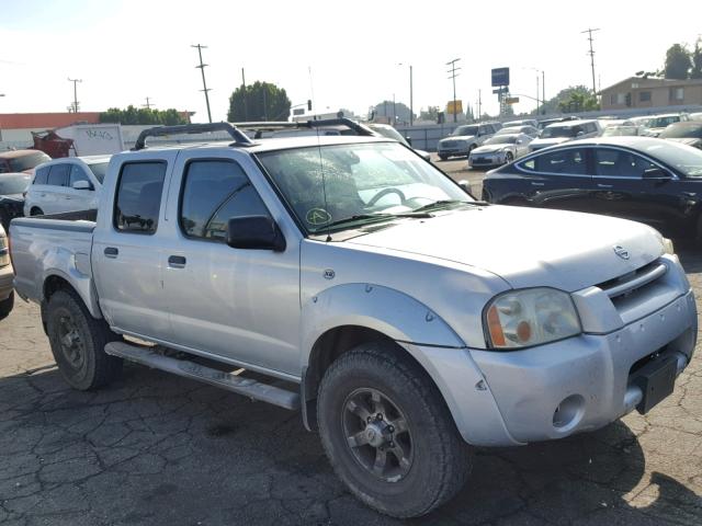 1N6ED27T53C450510 - 2003 NISSAN FRONTIER C SILVER photo 1