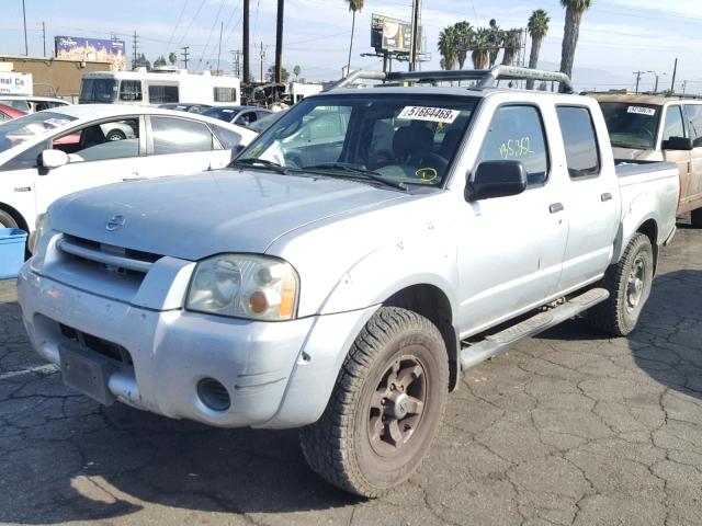 1N6ED27T53C450510 - 2003 NISSAN FRONTIER C SILVER photo 2