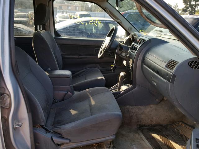 1N6ED27T53C450510 - 2003 NISSAN FRONTIER C SILVER photo 5