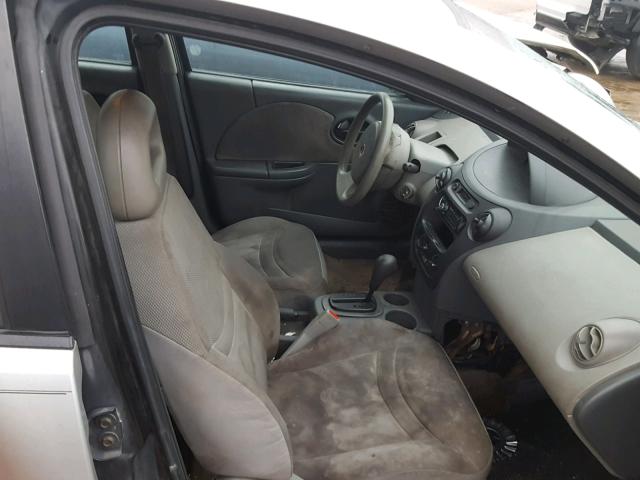 1G8AJ52FX3Z115991 - 2003 SATURN ION LEVEL SILVER photo 5