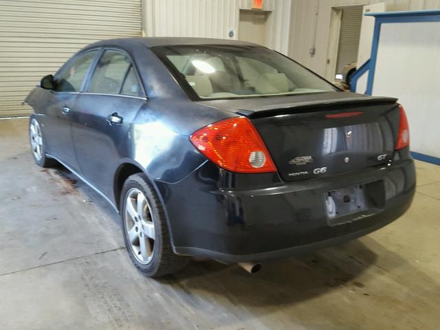 1G2ZH57N984145500 - 2008 PONTIAC G6 GT BLACK photo 3