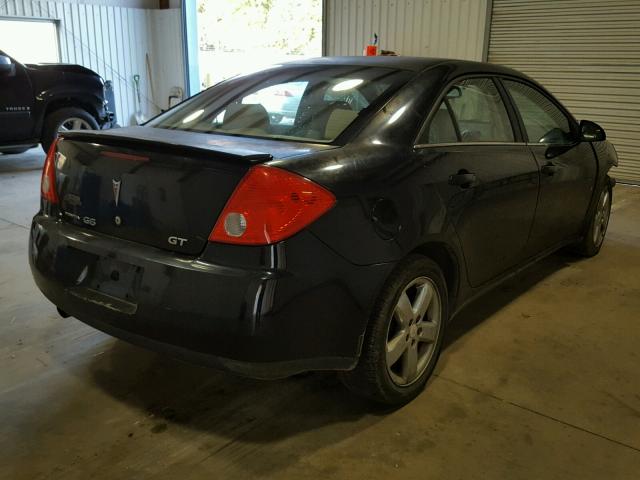 1G2ZH57N984145500 - 2008 PONTIAC G6 GT BLACK photo 4