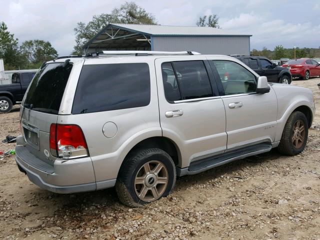 5LMEU68H94ZJ11101 - 2004 LINCOLN AVIATOR 银色 照片 4