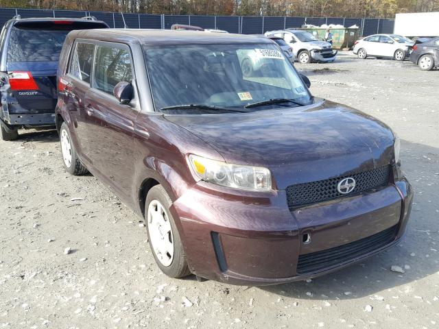 JTLKE50E591079003 - 2009 TOYOTA SCION XB Бордовый фото 1