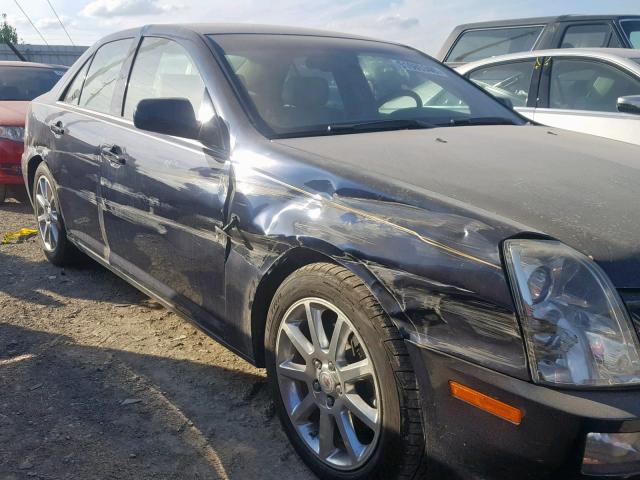 1G6DC67A550196277 - 2005 CADILLAC STS BLUE photo 9