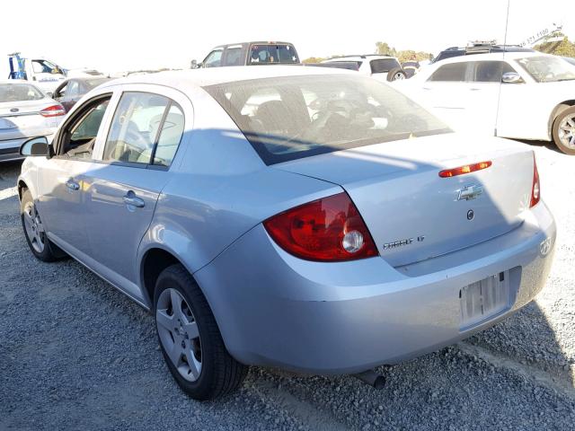 1G1AL55F477171219 - 2007 CHEVROLET COBALT LT SILVER photo 3