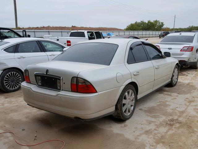 1LNHM87A65Y648550 - 2005 LINCOLN LS CREAM photo 4