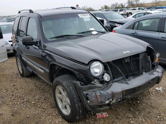 1J4GL58K75W643873 - 2005 JEEP LIBERTY LI GRAY photo 1