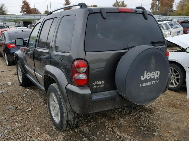 1J4GL58K75W643873 - 2005 JEEP LIBERTY LI GRAY photo 3