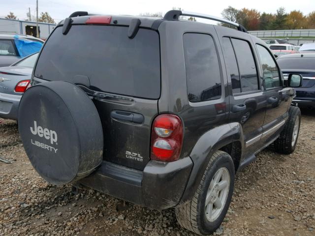 1J4GL58K75W643873 - 2005 JEEP LIBERTY LI GRAY photo 4