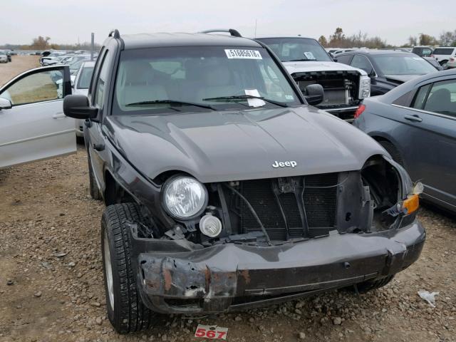 1J4GL58K75W643873 - 2005 JEEP LIBERTY LI GRAY photo 9