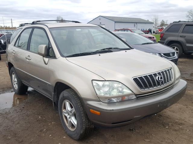 JTJHF10U930307985 - 2003 LEXUS RX 300 GOLD photo 1